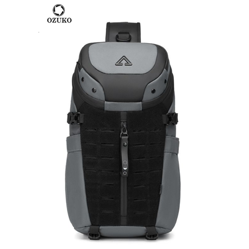 Travel Accessories For Men - Bolso de pecho Ozuko, bandolera impermeable