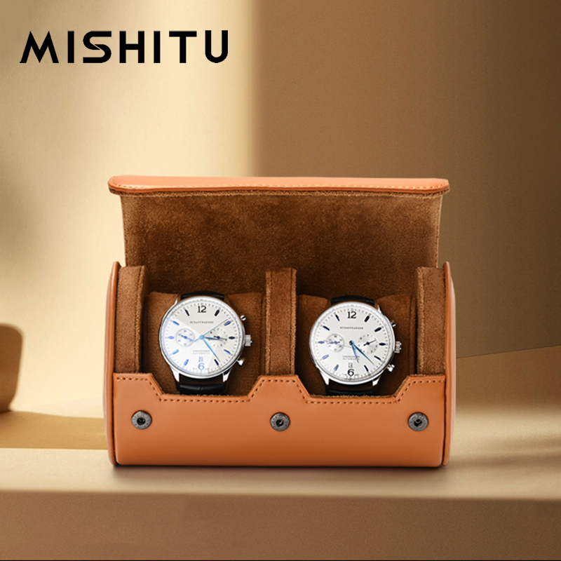 Travel Accessories For Men - MISHITU-rollo de almacenamiento de reloj con