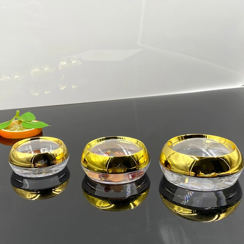Travel Accessories Bottles - Frascos Cápsula con Tapa Dorada, Envases