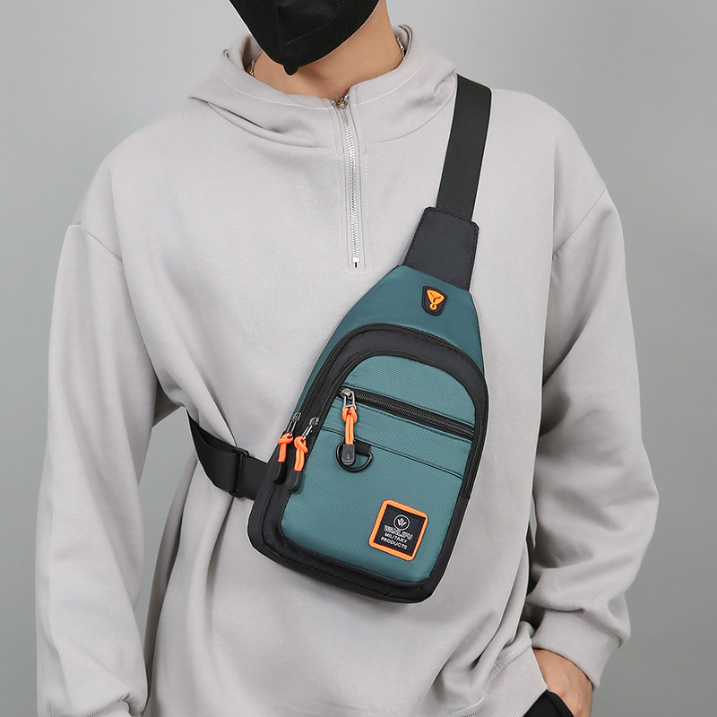 Travel Accessories Bike - Bolso de pecho informal para hombre,