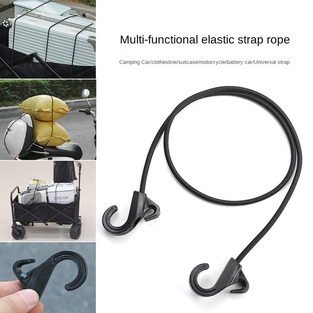 Travel Accessories Bike - con gancho cuerda elástica duradera 1m