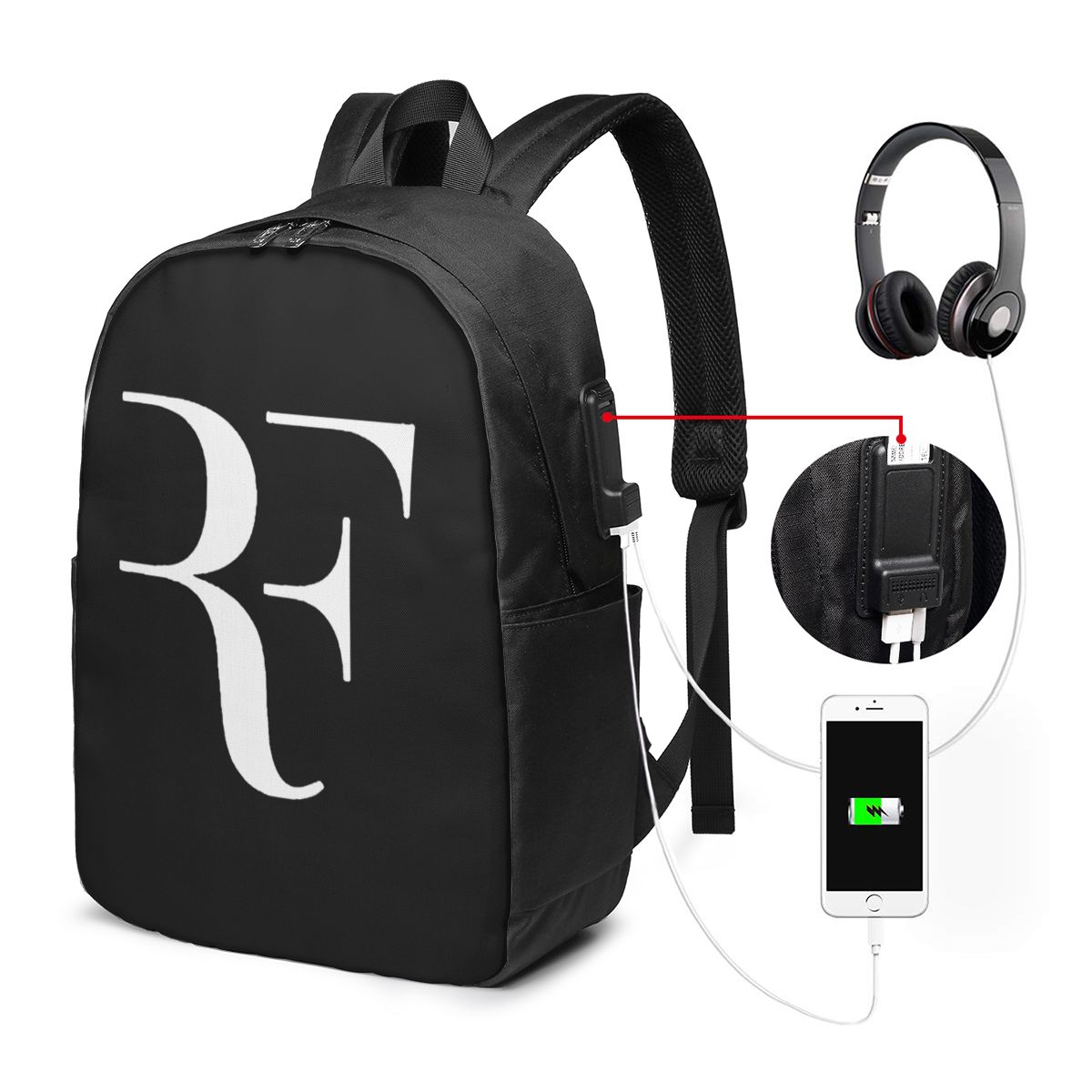 Travel Accessories For Men - Mochila Roger Federer, bolsa de viaje