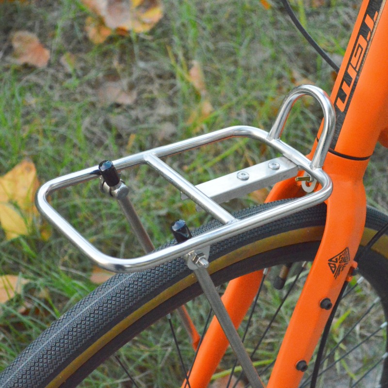 Travel Accessories Bike - Portabicicletas de acero inoxidable, resistente, integrado,