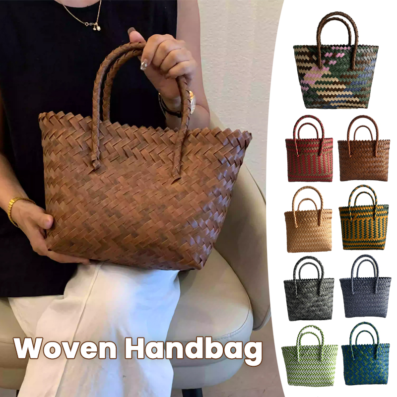 Travel Accessories Gift Basket - Bolsa tejida hecha a mano de