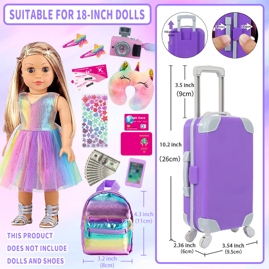 Ropa y Accesorios para Muñecas - Travel Accessories Teens reseña y precio