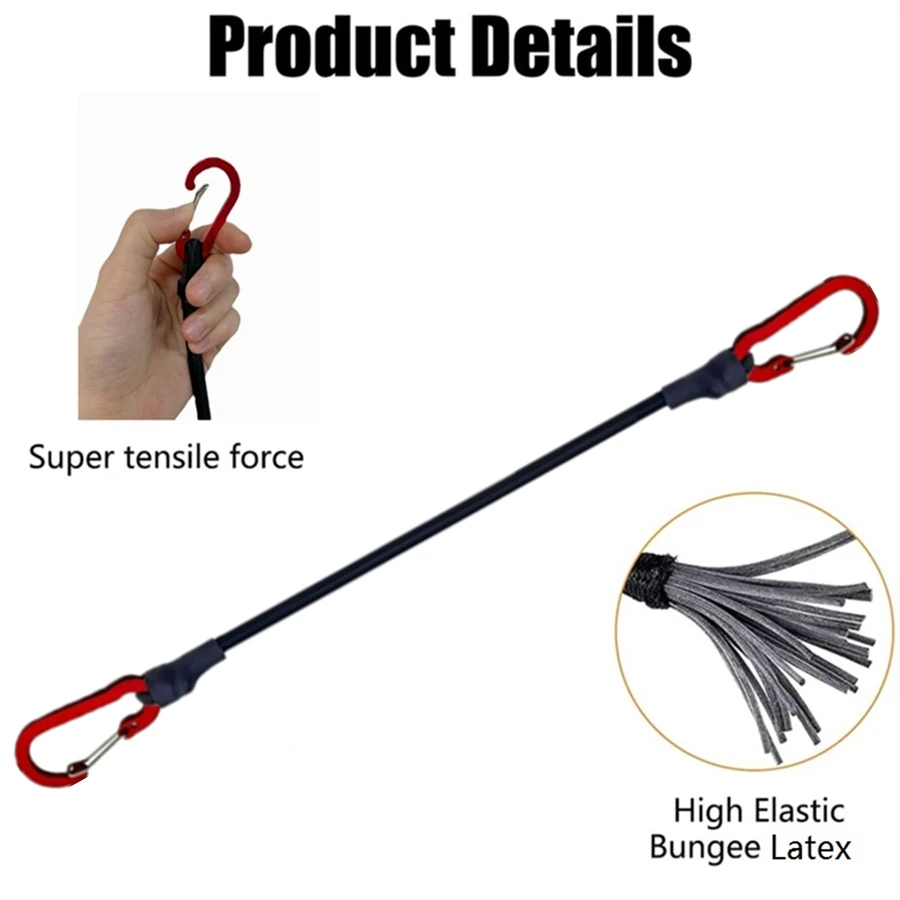 Cuerdas elásticas de 8 mm con  - Travel Accessories Bike reseña y precio