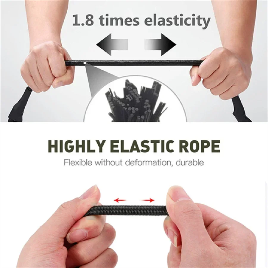Cuerdas elásticas de 8 mm con  - Travel Accessories Bike reseña y precio