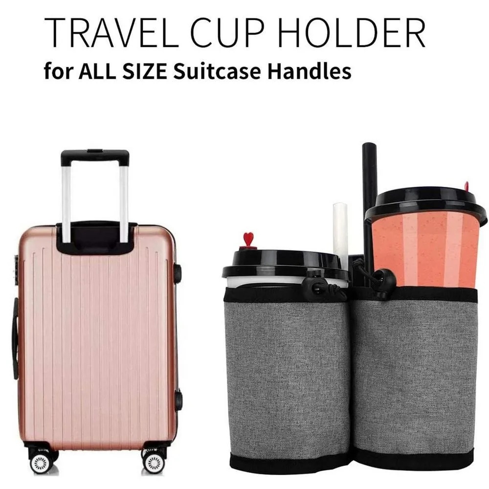 Nuevo Portavasos para Maleta,  - Travel Accessories Essentials reseña y precio