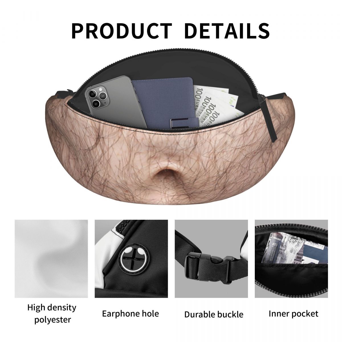 Riñonera de vientre gordo de c - Travel Accessories For Men reseña y precio
