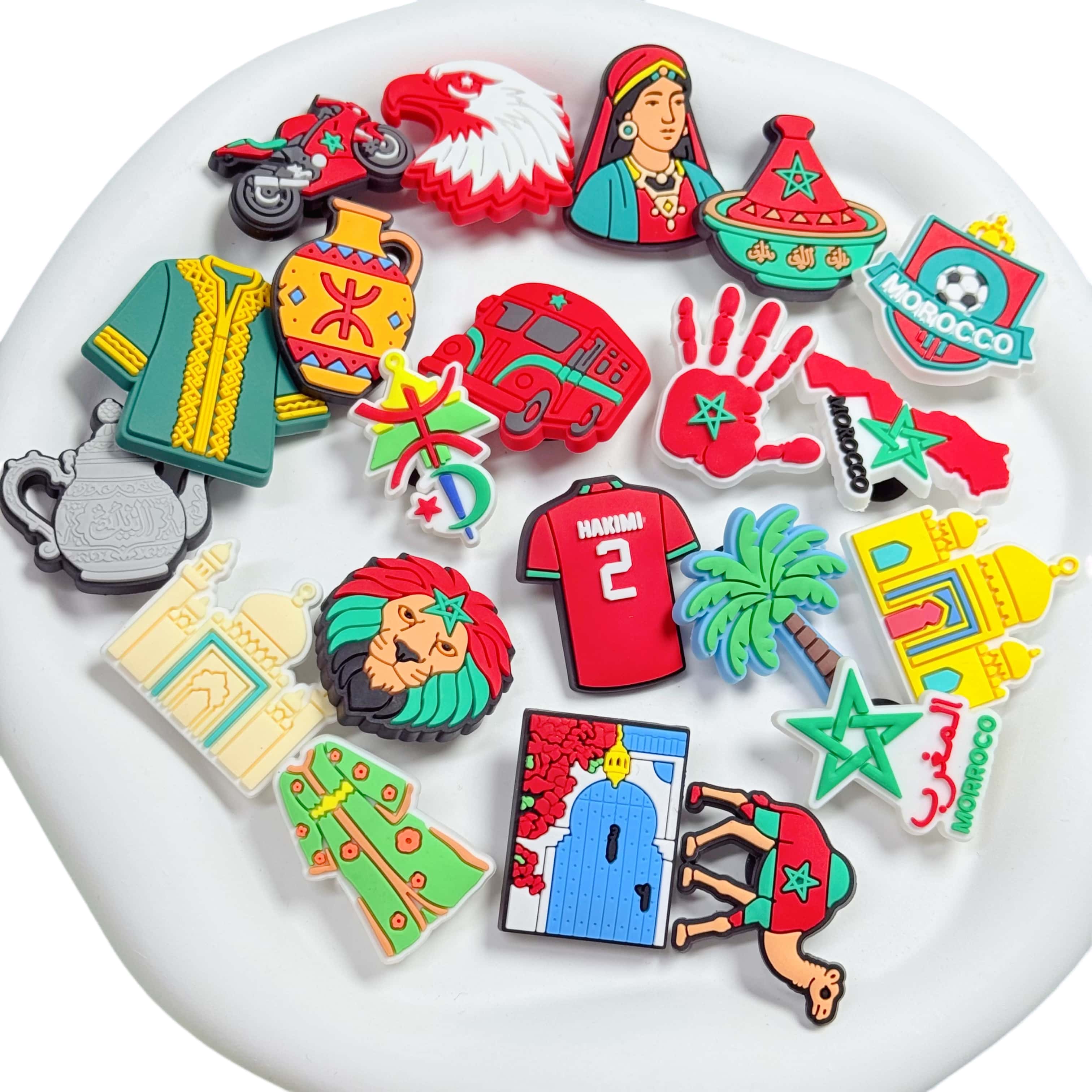 21-100 Piezas Decoraciones de  - Travel Accessories Present reseña y precio