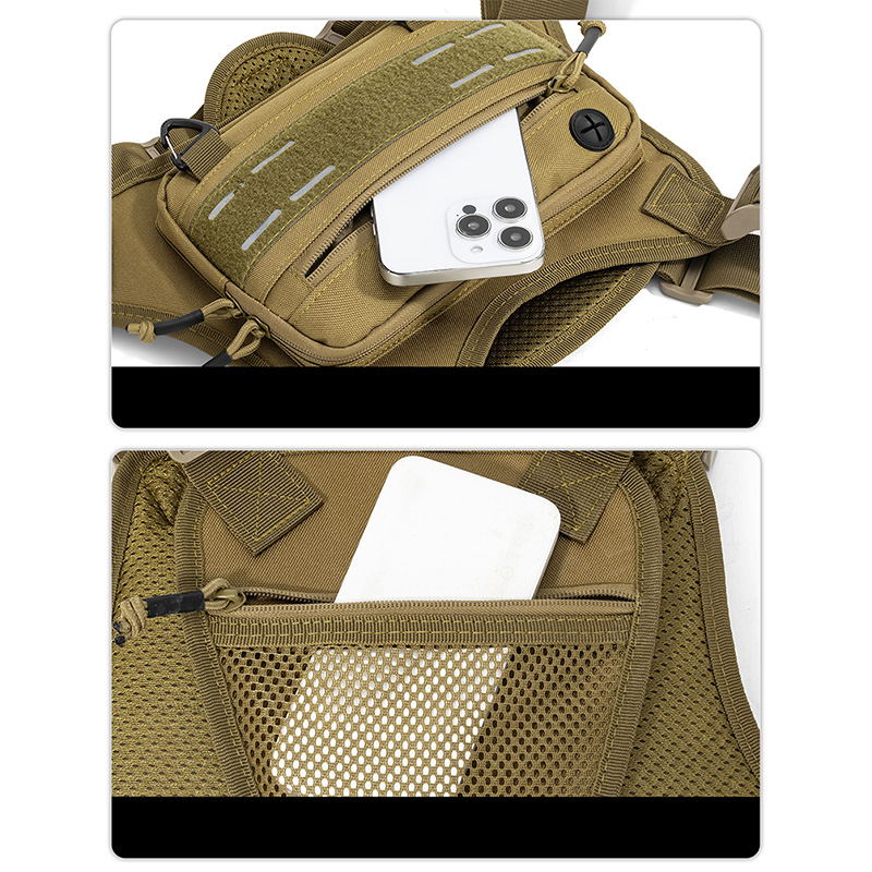 Chaleco Táctico con Bolsillos  - Travel Accessories Bike reseña y precio