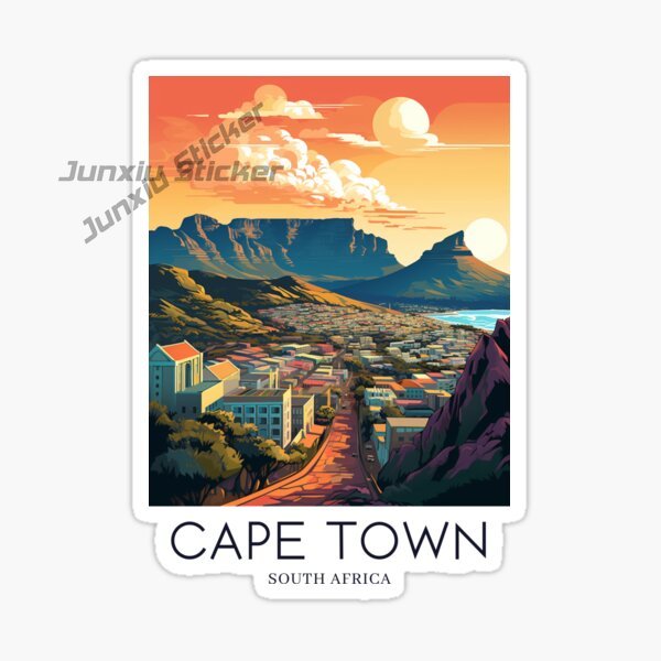 Calcomanía de Vinilo para Auto - Travel Accessories South Africa reseña y precio