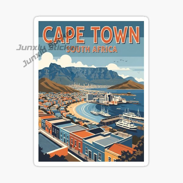 Calcomanía de Vinilo para Auto - Travel Accessories South Africa reseña y precio