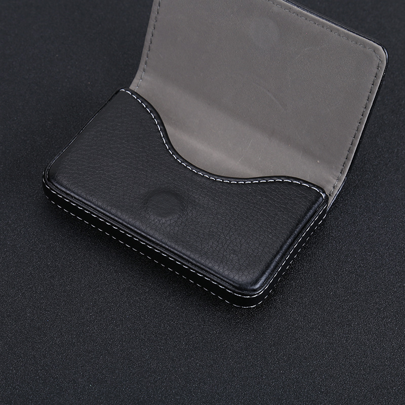 Tarjetero de cuero PU con hebi - Travel Wallet Slim reseña y precio