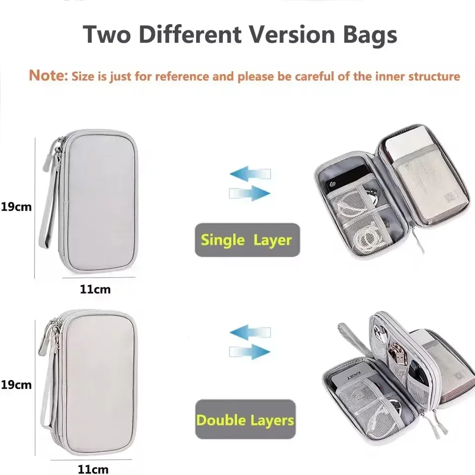 Bolsa de Viaje para Cables, Es - Travel Accessories Box reseña y precio