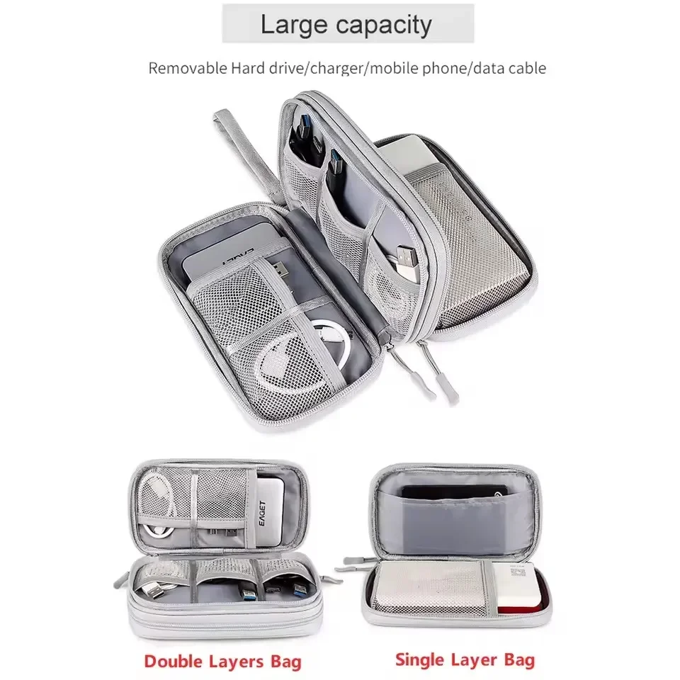 Bolsa de Viaje para Cables, Es - Travel Accessories Box reseña y precio