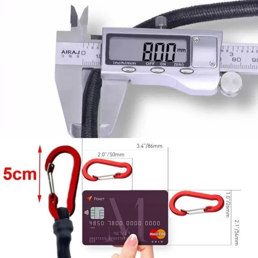 Cuerdas de embalaje de 60-90cm - Travel Accessories Bike reseña y precio