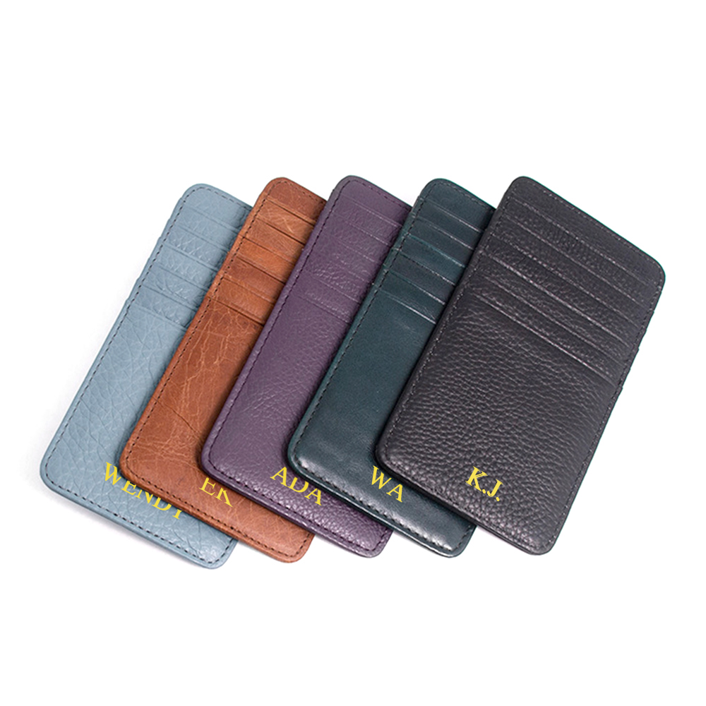 Cartera de cuero de vaca con i - Travel Wallet Slim reseña y precio