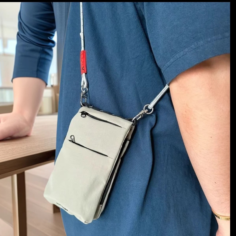 Bolso cruzado delgado para hom - Travel Accessories For Men reseña y precio