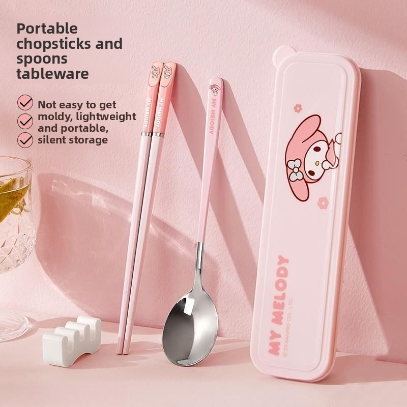 Juego de cubiertos portátil co - Travel Accessories Teens reseña y precio