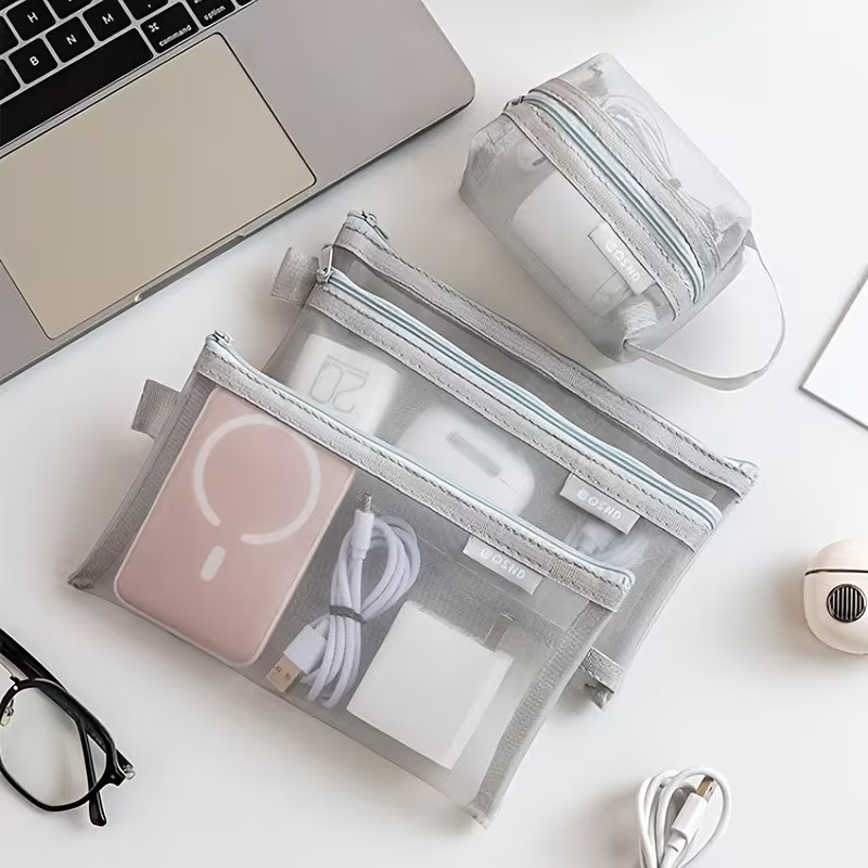 Bolsas organizadoras de malla  - Travel Accessories Needed reseña y precio
