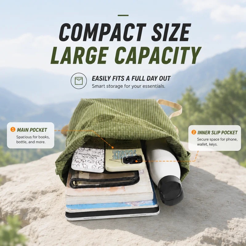 Mochila de Senderismo Ligera y - Packable Daypack Foldable reseña y precio