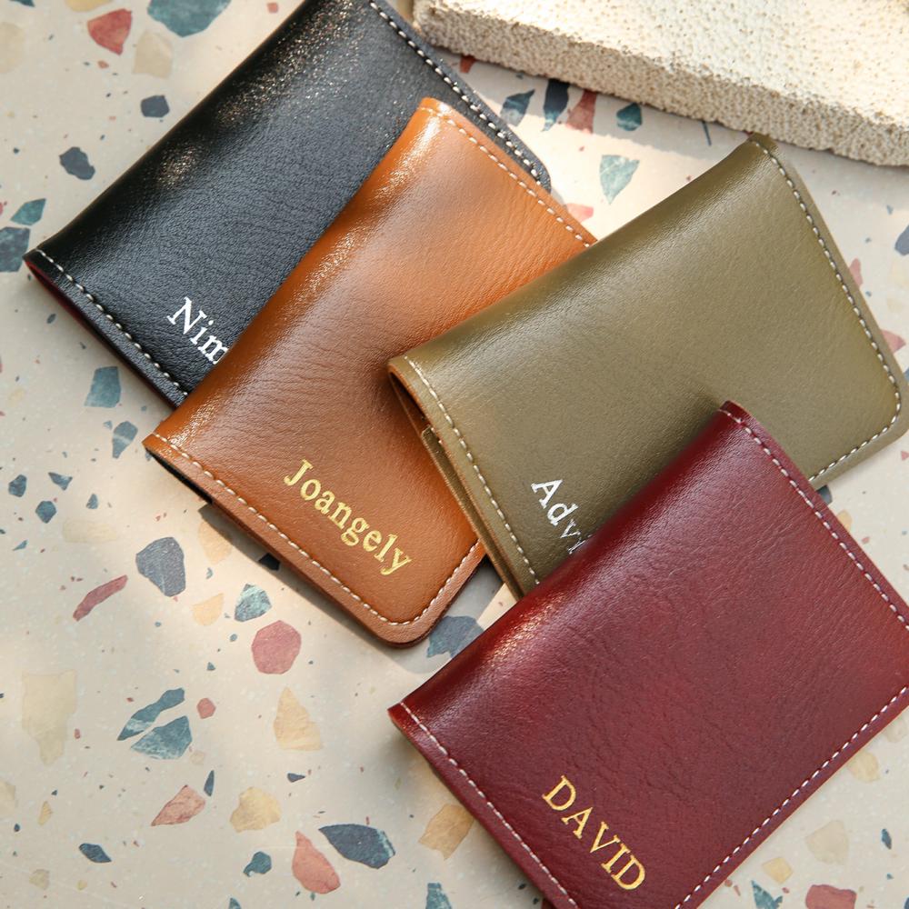 Cartera de Cuero Bifold Person - Travel Accessories Present reseña y precio