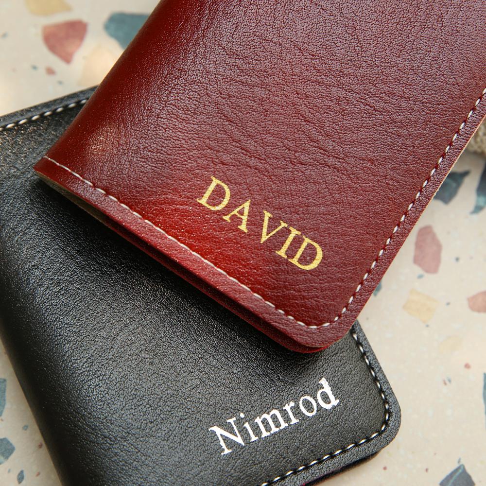 Cartera de Cuero Bifold Person - Travel Accessories Present reseña y precio