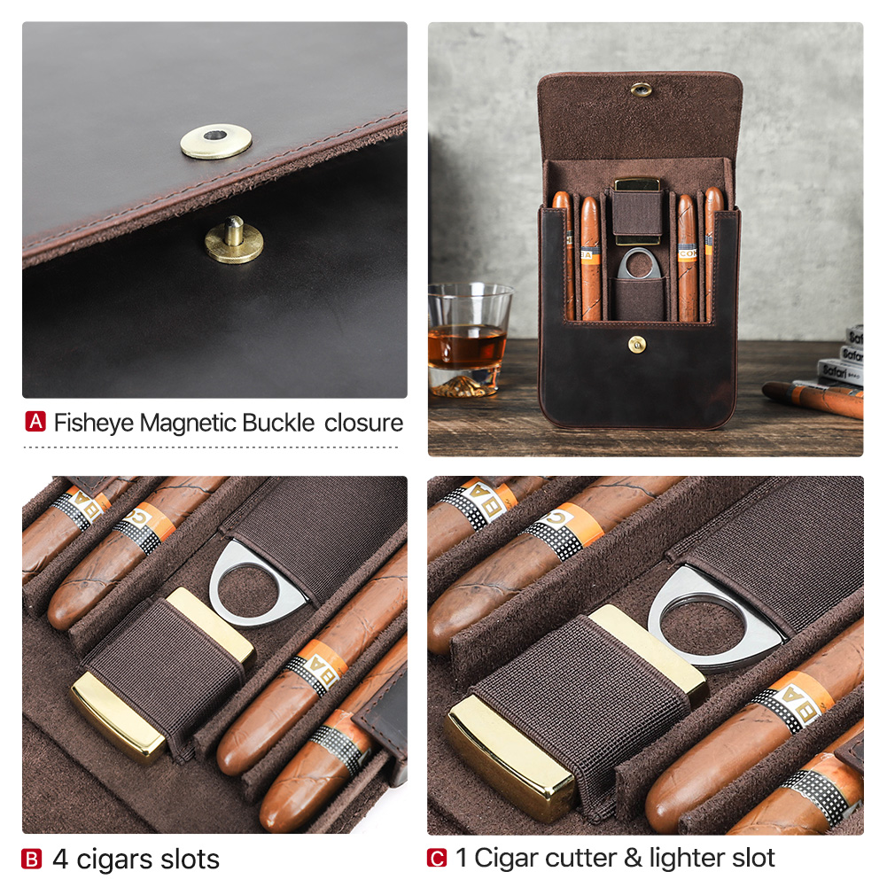CONTACT'S FAMILY Humidor de Pi - Travel Accessories Box reseña y precio