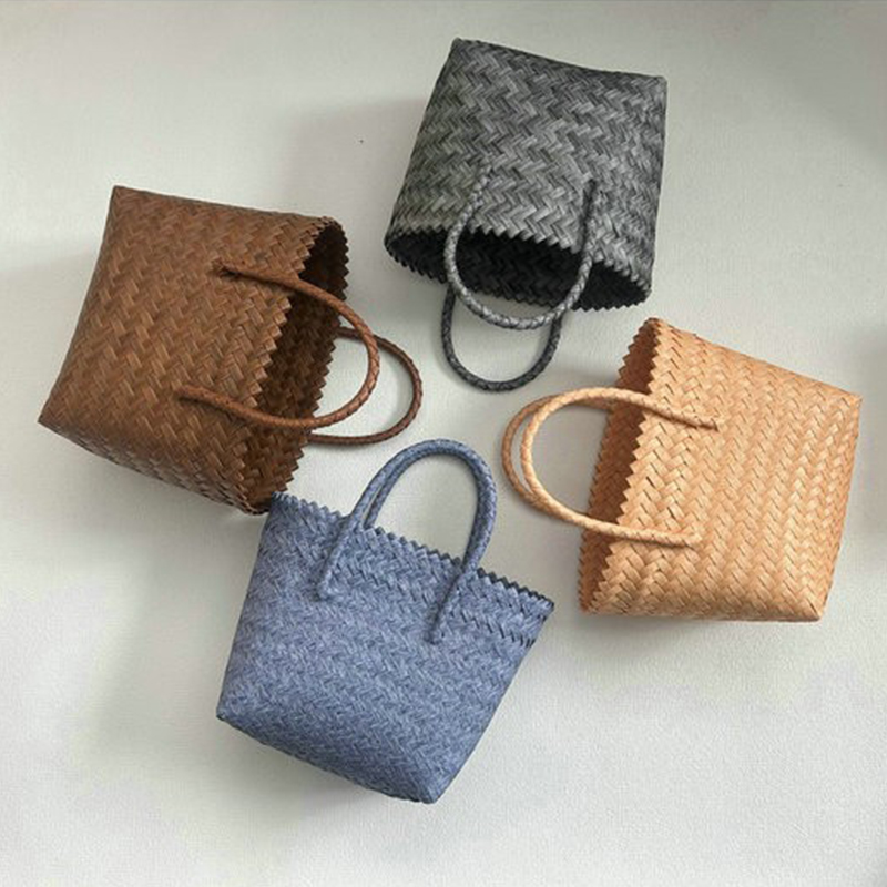 Bolsa tejida hecha a mano de g - Travel Accessories Gift Basket reseña y precio